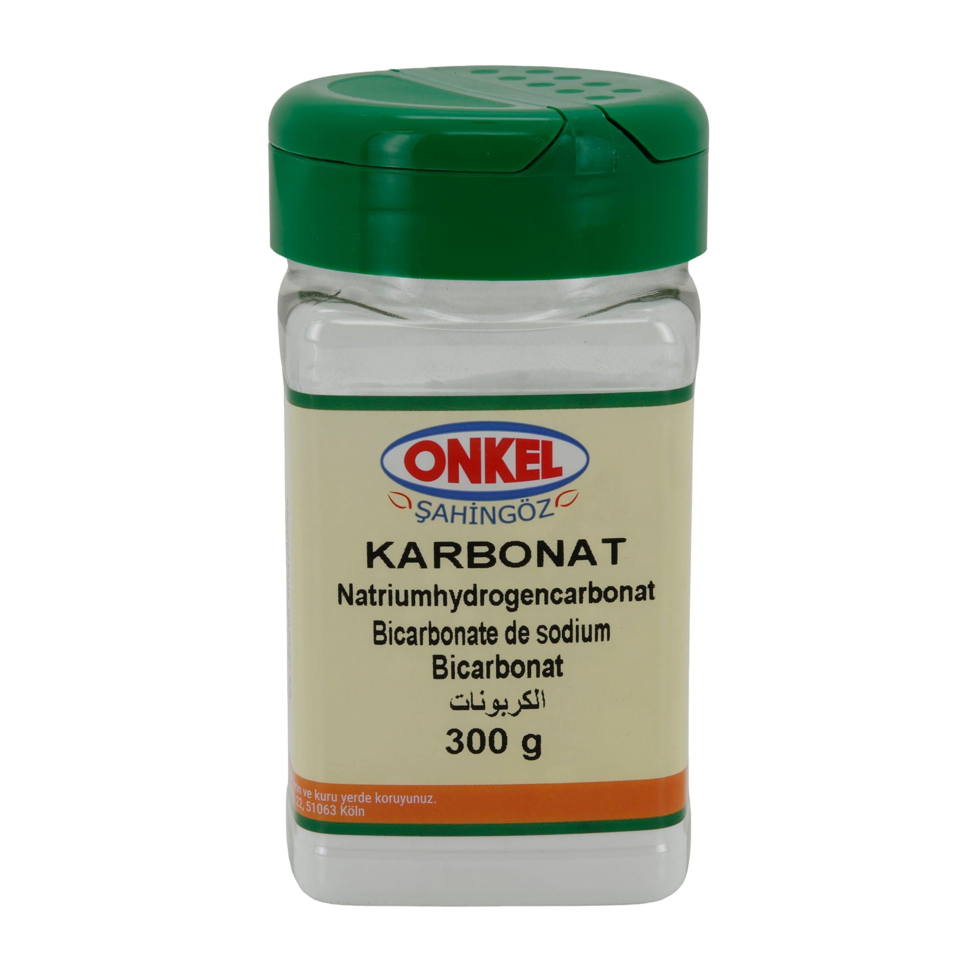 Natriumhydrogencarbonat Onkel Backsoda | Speisesoda | 300 g ONKEL SAHINGÖZ